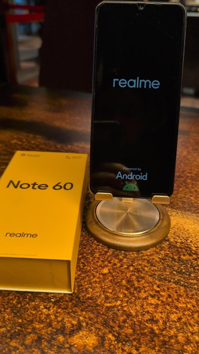 Mobiiltelefon Realme Note 60, 128GB karbis