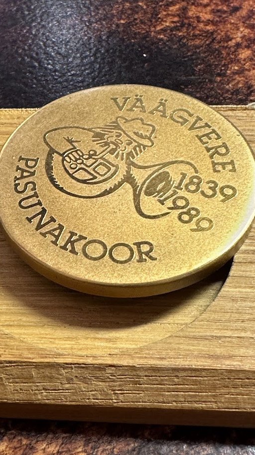 Medal: Väägvere Pasunakoor 1839-1989