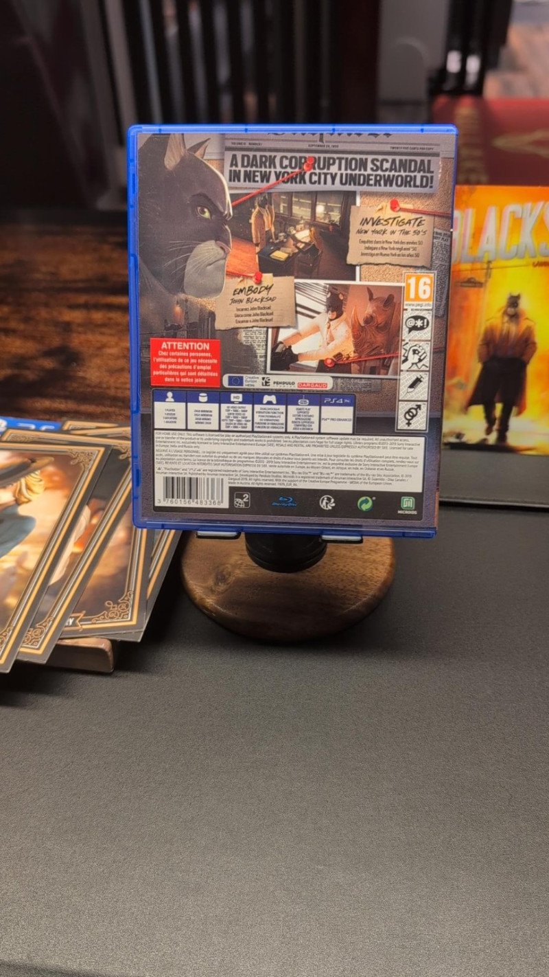 PS 4 mäng Blacksad Limited Edition