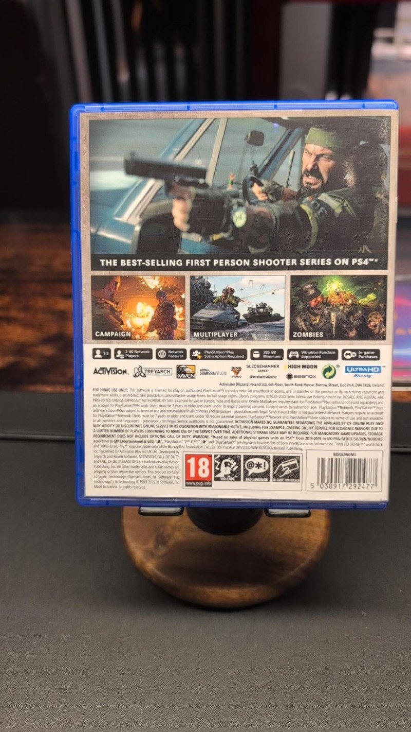 PS5 mäng Call of Duty: Black Ops Cold War