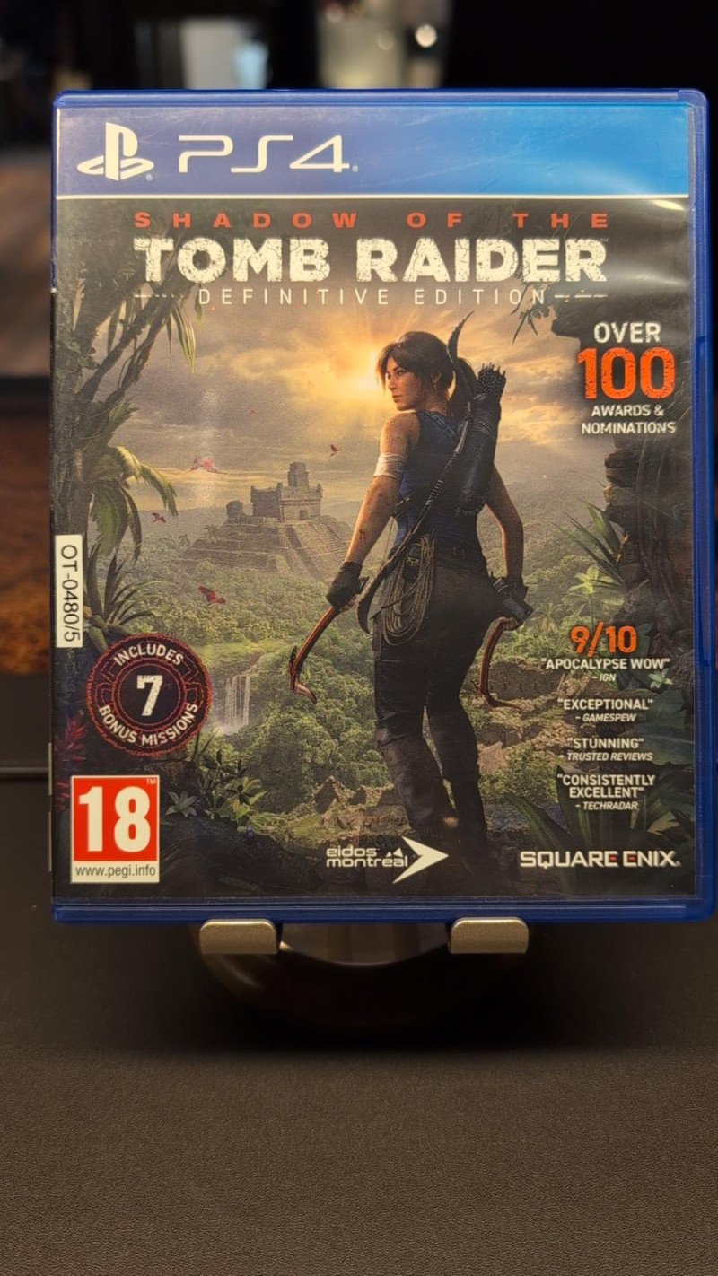 PS4 mäng Shadow of Tomb Raider