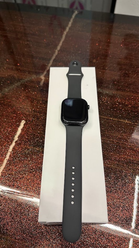 Apple Watch Series 11, 46mm Jet Black AL Black SB M/L