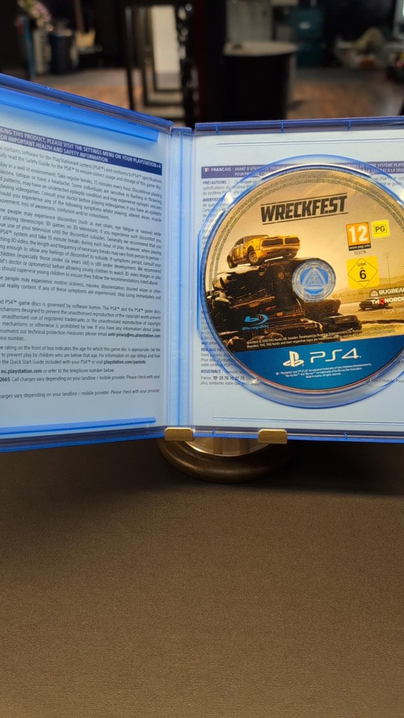 PS4 mäng WRECKFEST