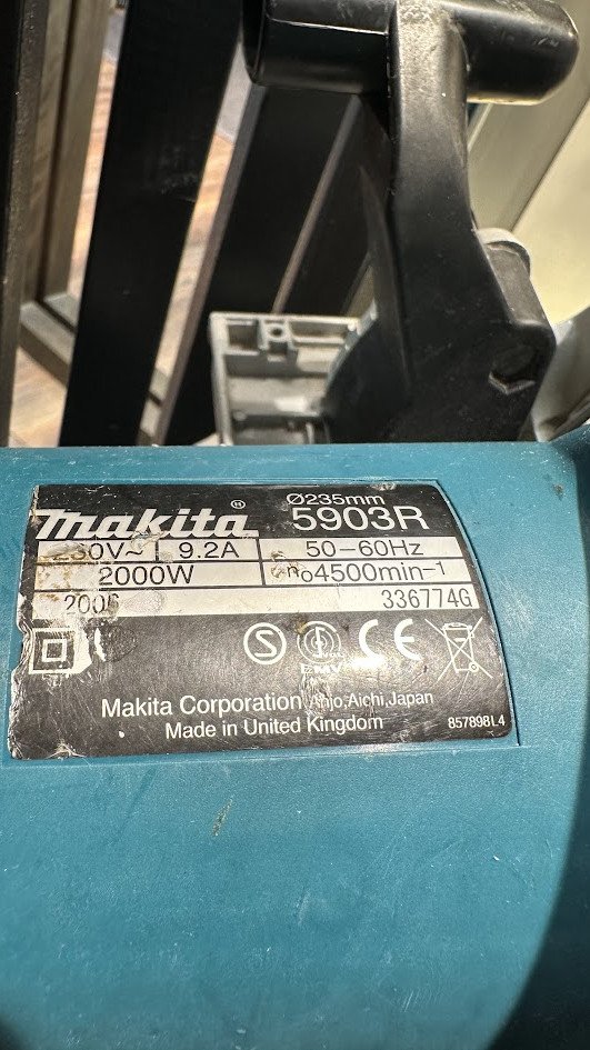 Ketaslõikur Makita 5903R (juhtmega)